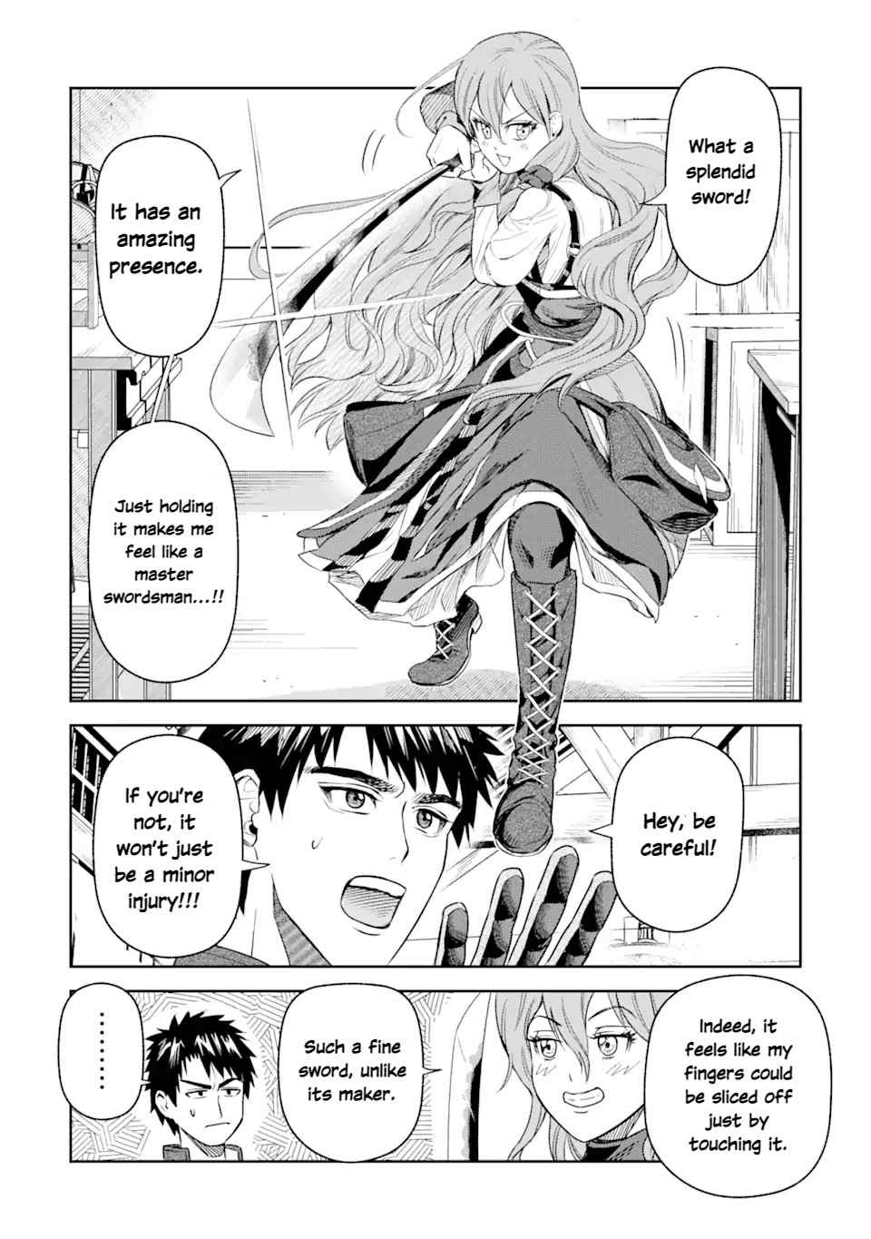 Isekai Blacksmith's Life of Making Weapons Chapter 1.3 3